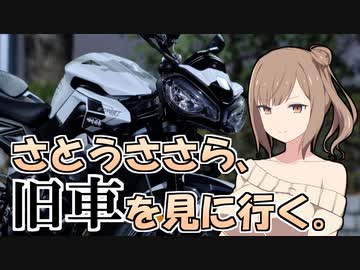 さとうささら、旧車を見に行く。