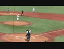 小藤翼（日大三〜早大）ヒットで満塁となってJR東日本代打 内野裕太（波佐見）（2024年4月2日 早稲田大 対 JR東日本）