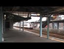 JR豊岡駅に入線する特急きのさき