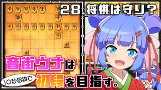 音街ウナは１０秒将棋で初段を目指す。Part28 将棋は守り？