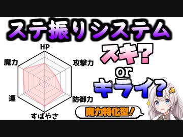 ステータスやスキルポイントは自由に振っていいよ！←これ好き？【VOICEROID解説】