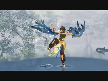 MMD AIトレース（QuickMagic)インドネシアの伝統舞踊 BEKSAN WANARA