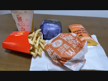 【ドカ食い気絶定期】人生初のサムライマックに感動しちょる