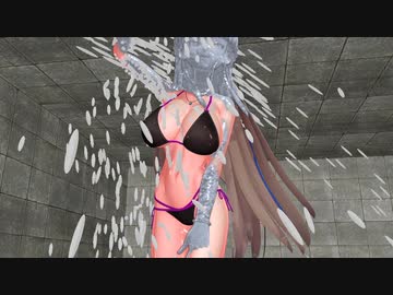 【MMD】塗料まみれのオンナノコが裏表ラヴァーズ