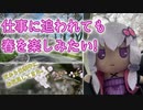 仕事で疲れたのでお花見に行ってきました。【結月ゆかり】