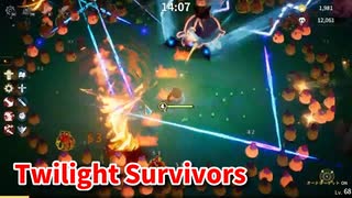 【Twilight Survivors】フル3D版Vampire Survivorsなローグライクアクションゲームをやっていく！【11日目 アステル① 呪われた大地】