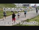 2024・あだち五色桜マラソン（ハーフ）