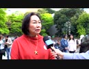取材インタビューに応じる日野市議会議員「池田としえ」氏