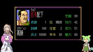 シリーズの基礎を作った名作、三國志Ⅱ　Part2【VOICEVOX実況】