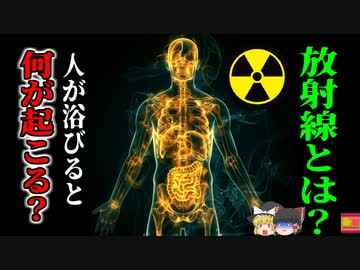 大量被ばくすると何故「ゾンビ」のようになってしまう？激しい嘔吐の原因は？「放射線」「被ばく」とは何なのか？ 【ゆっくり解説】