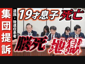 【集団提訴】心痛・・残された遺族の生活を知ってください【新型コロナワクチン遺族・後遺症患者】