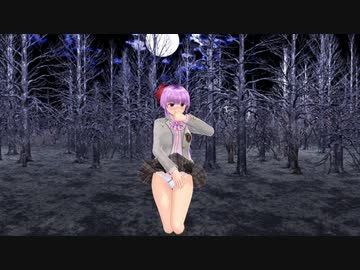 【東方MMD】パチュリーで『ワールドイズマイン』たくし上げ（ぱんつ注意）(一応カメラ配布です)