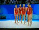 新体操　北京五輪２００８　日本女子団体予選