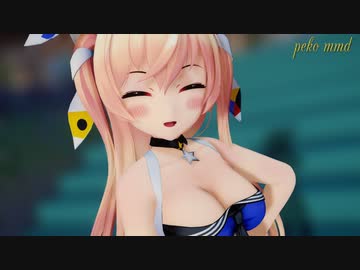【MMD艦これ】水着のジョンストンで「ハイファイレイヴァー」