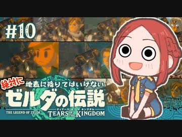 【ゼルダの伝説 TotK】大地に降りずに鳥望台を攻略する執政官ちゃん #10