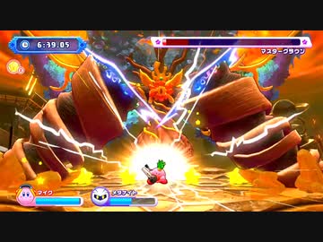 【星のカービィWiiDX】真・格闘王への道　みんなで（アイテムあり）7:56.60