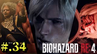 【BIOHAZARD_RE:4】ヘタレが大統領の娘のパンツは見れないけど頑張る【完全初見】#.34