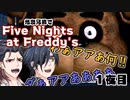 光忠兄弟でfive nights at freddy's １夜目