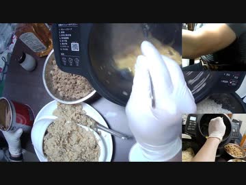【忙しい人向けダイジェスト】【ドカ食い気絶部】アイリスオーヤマの無限チャハーン製造機（シェフドラム）を使って無限（ご飯４合まで）にチャーハン作って喰うのだ！【ずんだもんオジサンの２２４回目の配信】