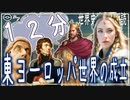 １２分で　東ヨーロッパ世界の成立まとめ　 果てしなく続く世界史朗読　【西洋史】【大学受験】【世界史】