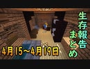 【ゆっくり実況】進捗まとめ 4月15日～4月19日【Minecraft】