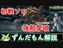 [サガエメラルドビヨンド]初戦ソロ強敵撃破