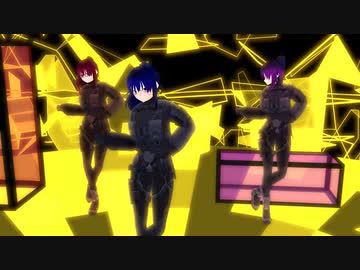 【MMD】WAVE ニコニコ動画Ver.【ウチの子モデル】
