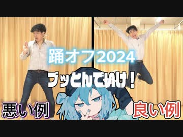 【踊オフ2024】良い例と悪い例比較動画【RABネス】