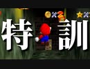 【スーパーマリオ64】苦手な幅跳びをひたすら練習し習得するシーン【切り抜き】