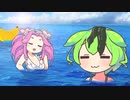 海は楽しいぞ【ずんだもんギャルゲ41】