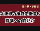 ［朴斗鎮×李相哲］金正恩の権威失墜進む、崩壊への前兆か