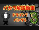 バカラのルール解説動画１（サイドベット編）