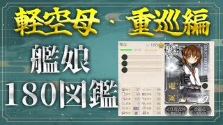 【艦これ】皆の自慢のLv180艦娘を見てみよう！【軽空母・重巡編】