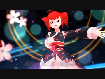 【MMD】SAKURAMAI-2024夜桜MixVer.-【VRoid】