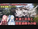 【琴葉姉妹誕生祭2024】お花見ツーリング　大津三井寺　～琵琶湖住まいの琴葉姉妹は旅に出たい～琵琶湖お散歩編Part13～【VOICEROID車載】