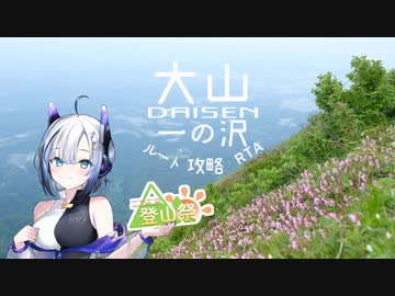 【ニコニコ登山祭】大山一の沢ルート攻略RTA