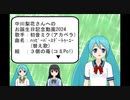 【３個の苺】初音ミク(アカペラ)　中川梨花さんへのHappy birthday to you 2024