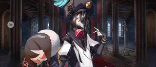 【FGO】徐福（マイルーム）マシュに日記を読まれて　動揺する徐福。　　『無実況』