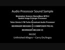 Carry On/Angra Broadcast Audio Processor Sound Sample