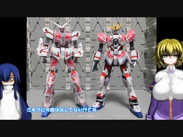 MG ナラティブガンダムC装備 ver.ka ゆっくりプラモ動画