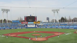 【日本通運】シートノック＜立教大学 対 日本通運 2024年4月2日＞
