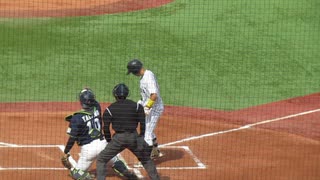【立教大】田中祥都の打撃フォーム＜立教大学 対 日本通運 2024年4月2日＞