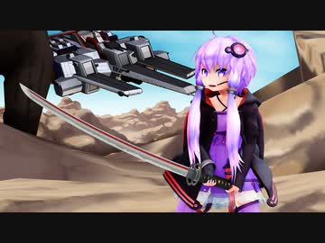 【超即興MMD3DCG 2024】VOICEROID昔話　結月ゆかりの極端にはしょった桃太郎【超M3F2024超M3D!】【VOICEROID劇場】