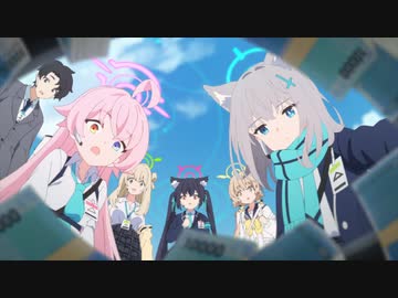 ブルーアーカイブ The Animation 4話「覆面水着団☆」