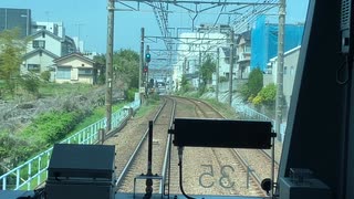 JR East  E233  series Hazawa Yokohama-Kokudai~Sagami-Otsuka 【前面展望】JR東日本 相鉄線直通　羽沢横浜国大〜相模大塚□Mar.2024