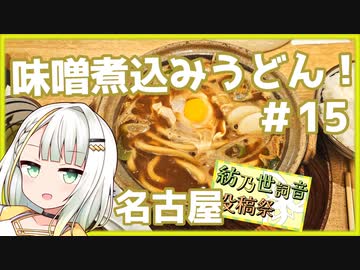つのせのお外ご飯！#15 名古屋城と味噌煮込みうどん！