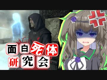 【Skyrim】AEの恩恵を最も受けた男！？アロンディル【面白死体研究会】