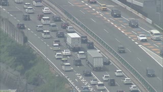 ＧＷ２日目　九州道では事故の影響もあって一部で渋滞が発生