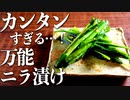 米も酒も箸も止まらない簡単おつまみ『万能ニラ漬け』の作り方
