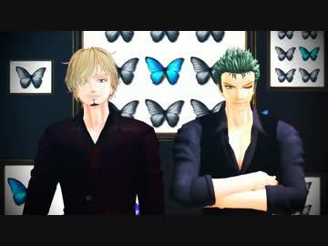 【MMDワンピ】QUEEN【両翼】